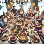 recette repas d anniversaire en famille : gourmets à la fête