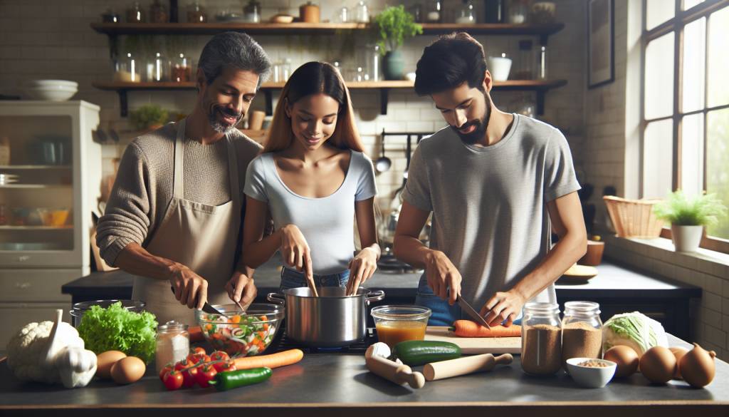 le batch cooking : une activité pratique pour toute la famille