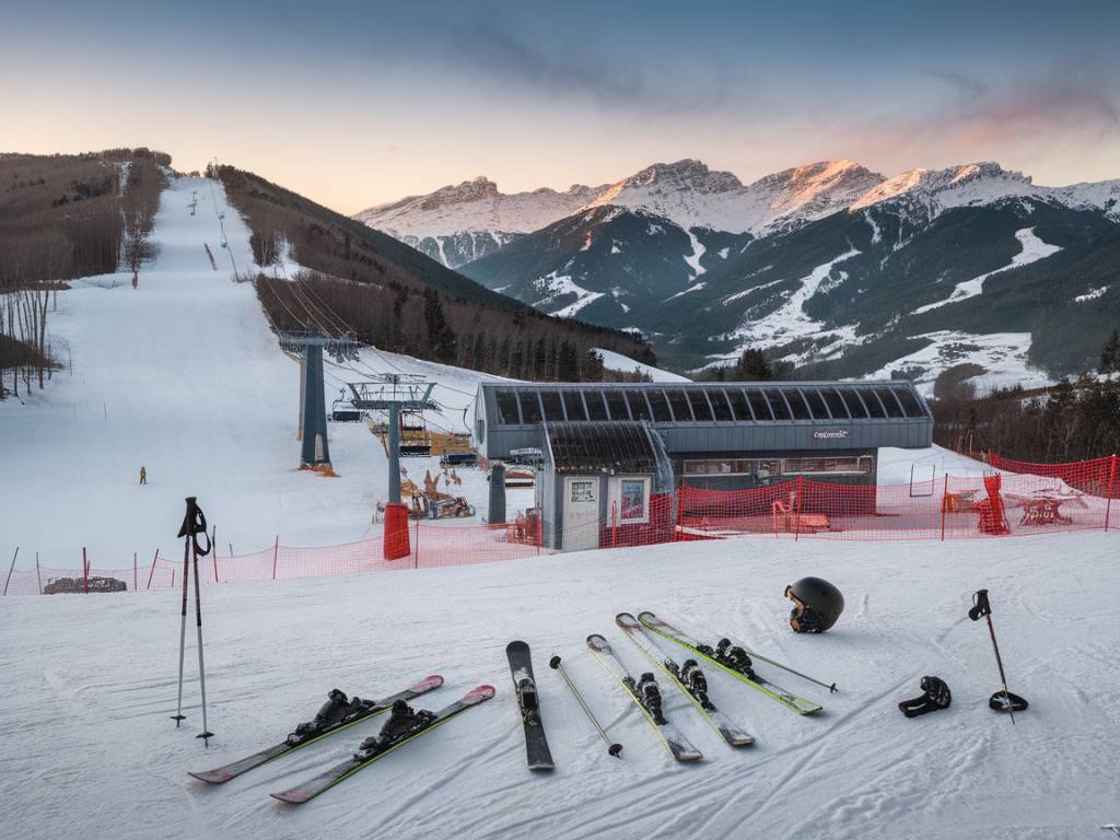 Station de ski familiale en France